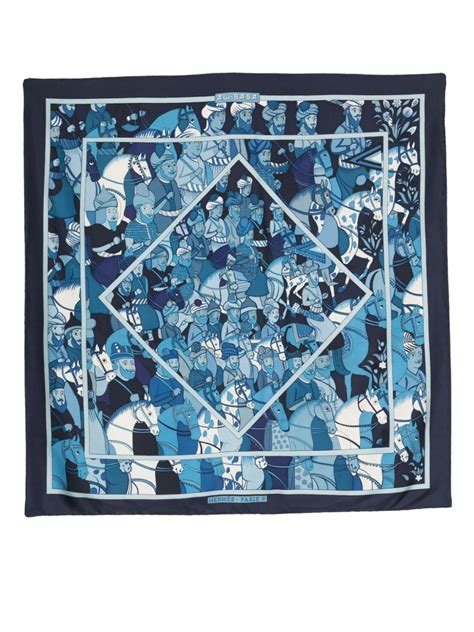 late 1970s ladies hermes scarf|pre owned Hermes scarf.